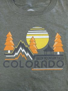 Green Mountain Falls KID's T-Shirt,