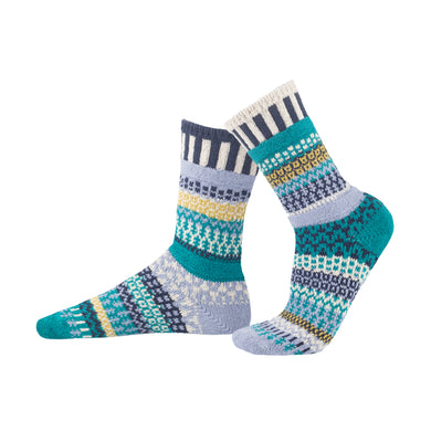 Solmate Crew Socks, Agave