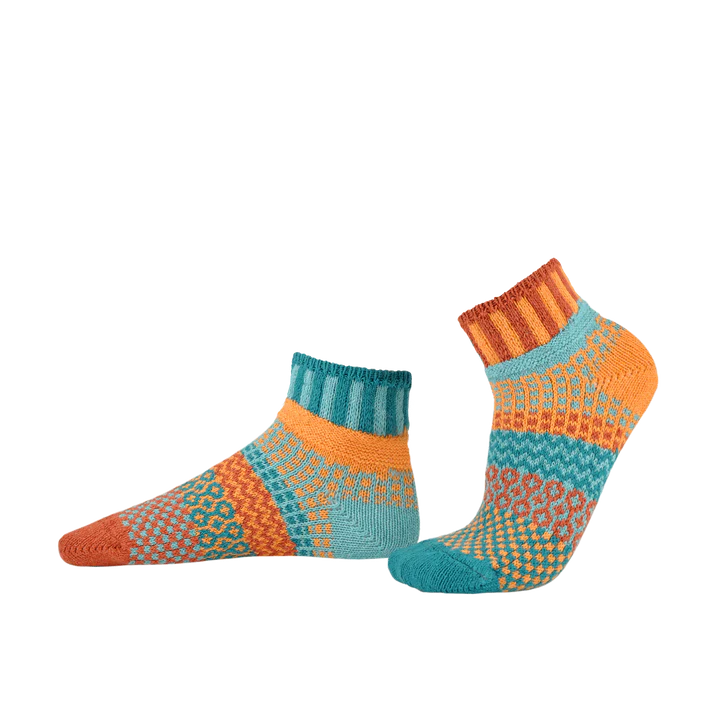 Solmate Quarter Socks, Dune