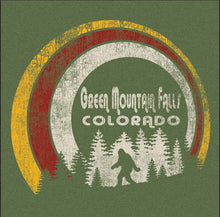 Load image into Gallery viewer, Green Mountain Falls T-Shirt, Sasquatch