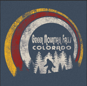 Green Mountain Falls KID's T-Shirt, Sasquatch