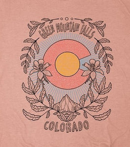 Green Mountain Falls T-Shirt, Whimsical Colorado