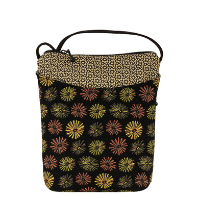 Maruca Designs, Small Crossbody, Busy Bee Starburst Gold