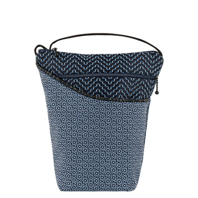 Maruca Designs, Mid-sized Crossbody, City Girl Lantana Denim