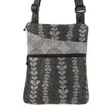 Load image into Gallery viewer, Maruca Designs, Mid-sized Crossbody, Pocket Bag Moonsail Black *Sale*