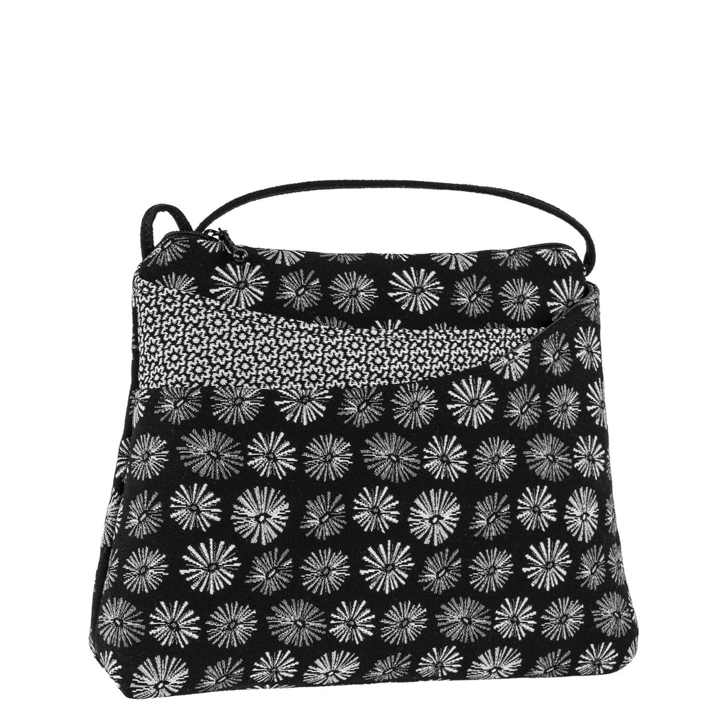 Maruca Designs, Small Crossbody, Sparrow Starburst Silver