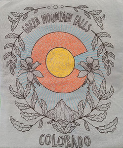 Green Mountain Falls T-Shirt, Whimsical Colorado