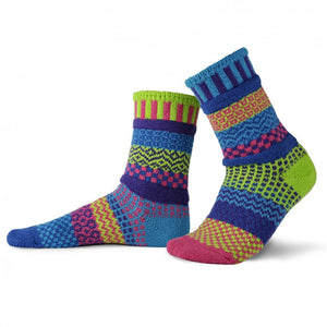 Solmate Crew Socks, Bluebell