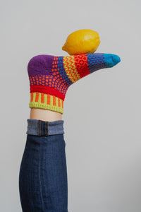 Solmate Crew Socks, Cosmos